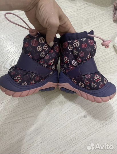 Сапоги зимние для девочки kapika 19