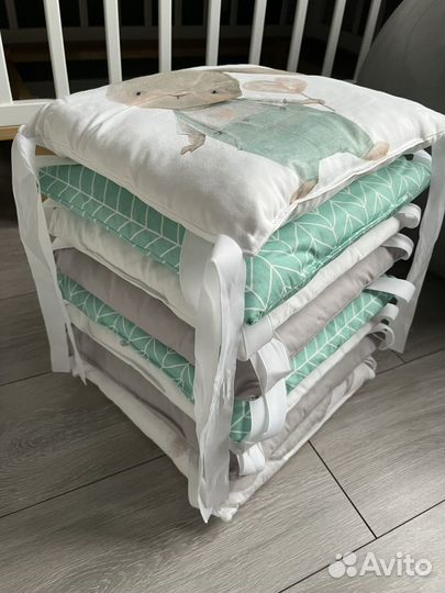 Бортики в детскую кроватку