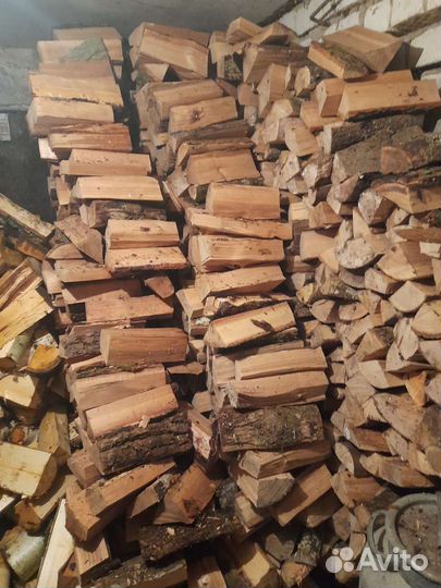 Дрова в мешках береза