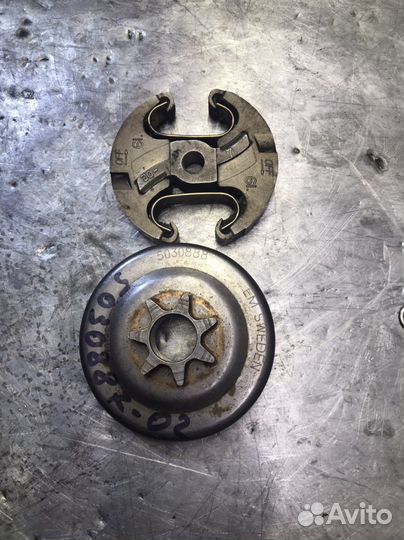 Звезда в сборе с сцеплением