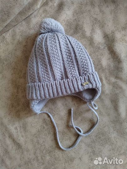 Детская теплая шапочка