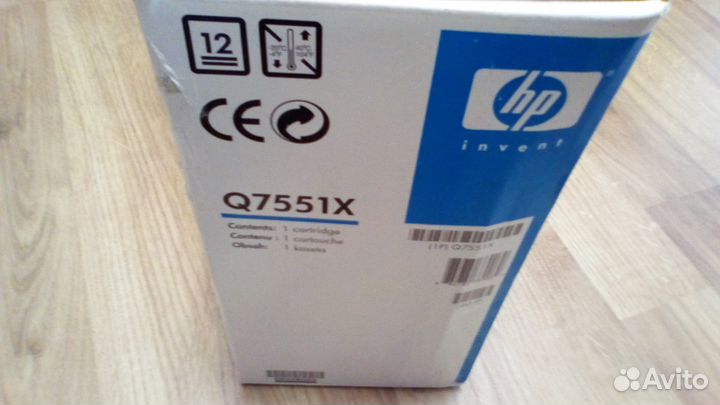 Картридж для HP (новый, оригинал) Q7551X, 51X