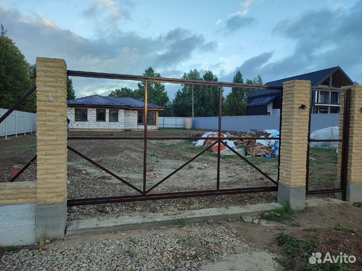Каркас откатных ворот 5х2м