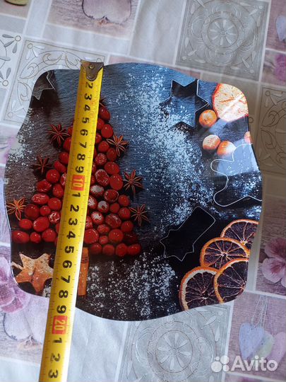 Новогодняя тарелка