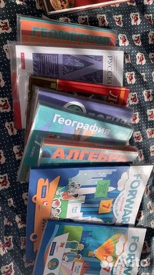 Учебники 6,7 класс