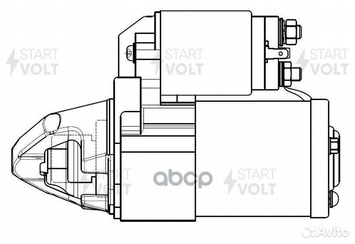 Стартер для а/м Mitsubishi Outlander III (12)