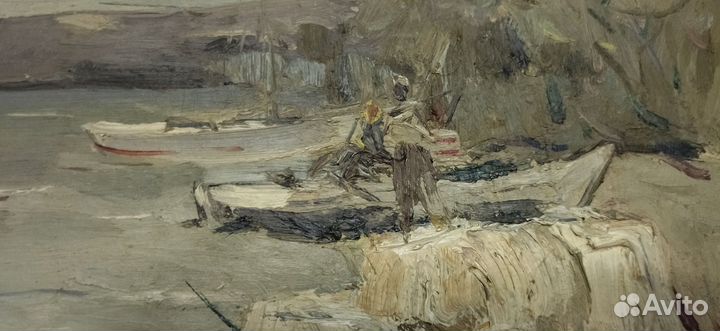 Картина В.Толочко 1962 г Старинная,антиквариат