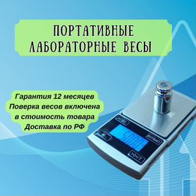 Весы лабораторные портативные