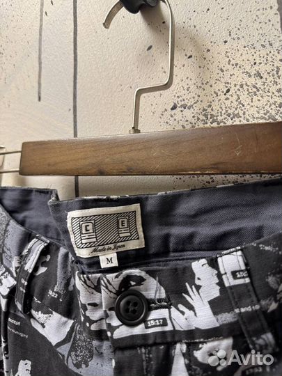 Штаны Cav Empt Logo Over Black Оригинал