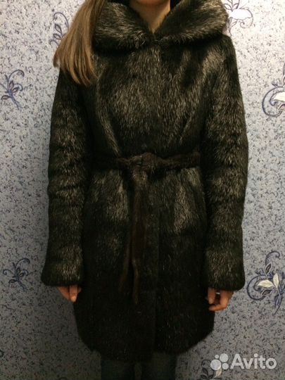 Шуба из нутрии