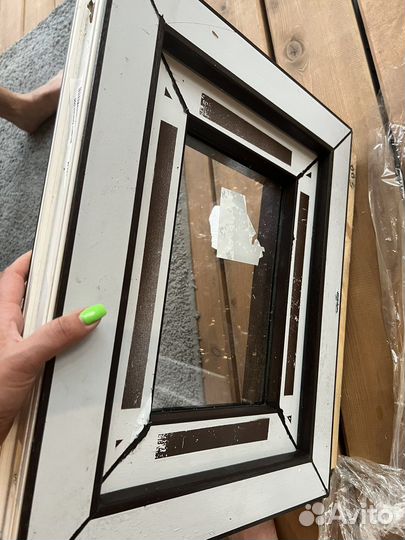 Окно кашированное