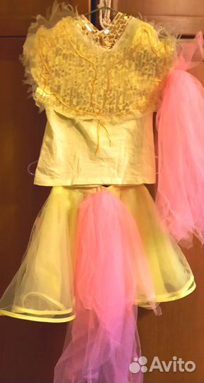 Костюм карнавальный детский Флаттершай, р. 128