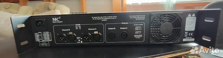 Двухканальный усилитель мощности MC2 Audio T-500