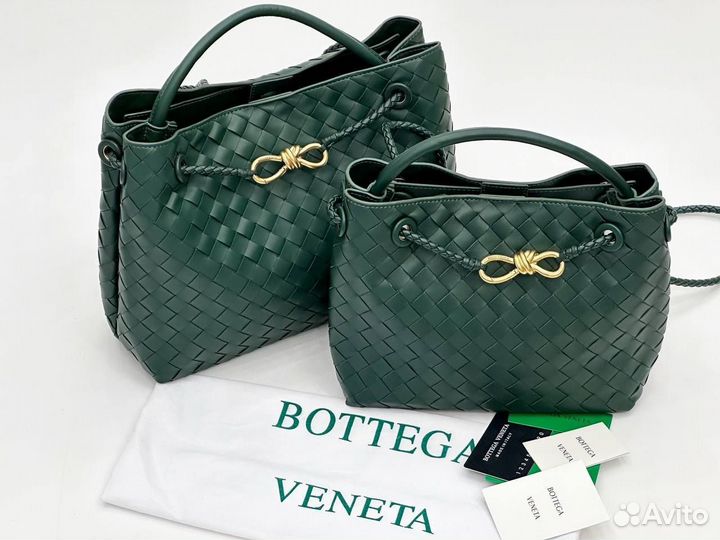 Сумка Andiamo Bottega Veneta натуральная кожа прем