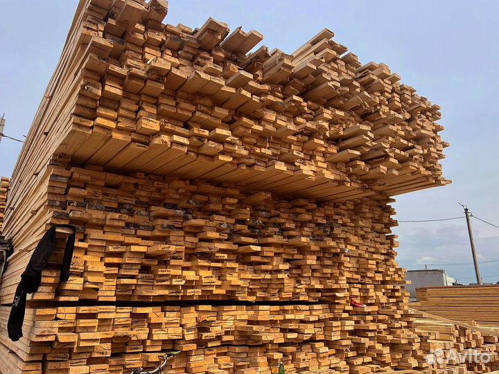 Доска обрезная от производителя