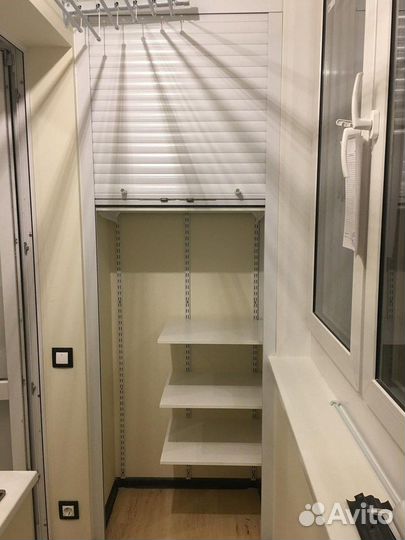 Шкаф с рольставнями на балкон на заказ с доставкой