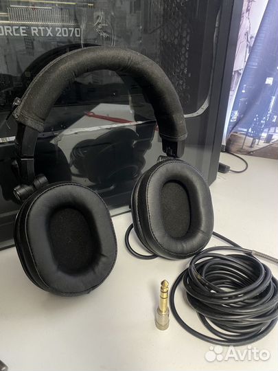Наушники audio technica ath m50x