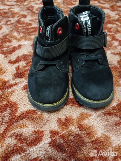 Ботинки 24 р ортопедич, ботинки замшевые 27р