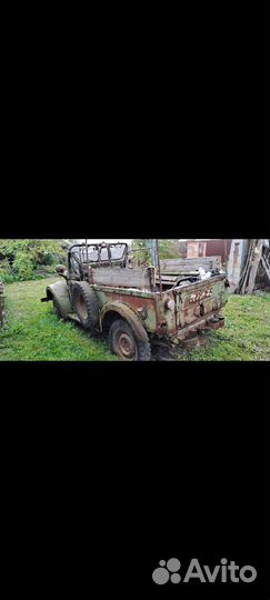 ГАЗ 69 2.1 МТ, 1972, 300 000 км