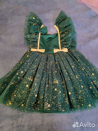 Нарядное платье для двойни