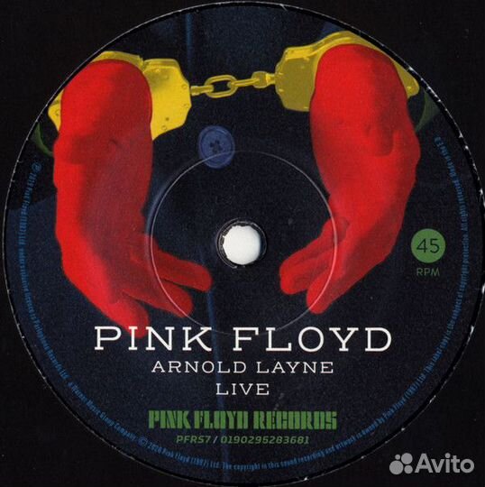 Виниловая пластинка Pink FloydA rnold Layne (Live AT Syd Barrett Tribute, 2007)