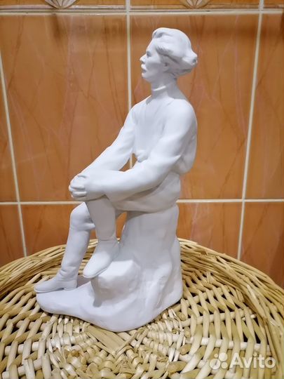 Статуэтка М. Горький фарфор лфз СССР
