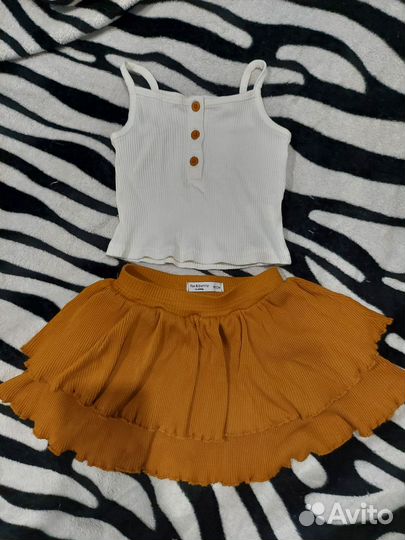 Костюм юбка и топ для девочки