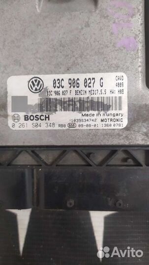 Блок управления двигателем Volkswagen 03C906027G