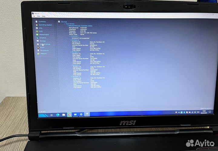 Игровой Msi gl63 8rds