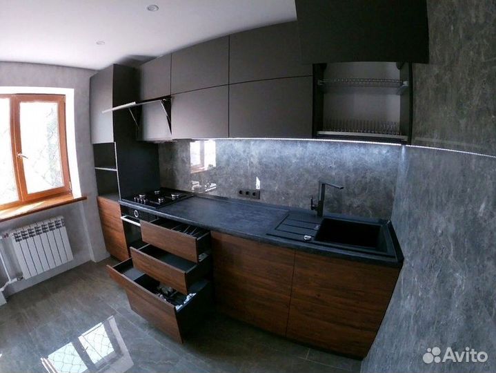 Кухня в стиле хай тек на заказ