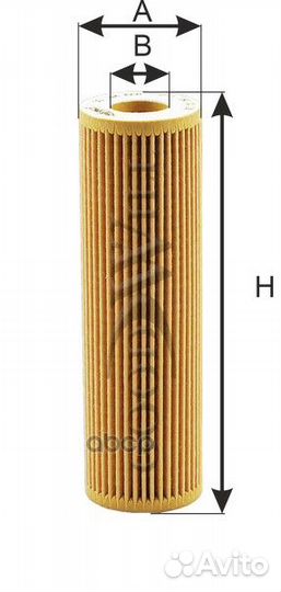 Фильтр масляный MB W203/204/211/C209 1.6/1.8