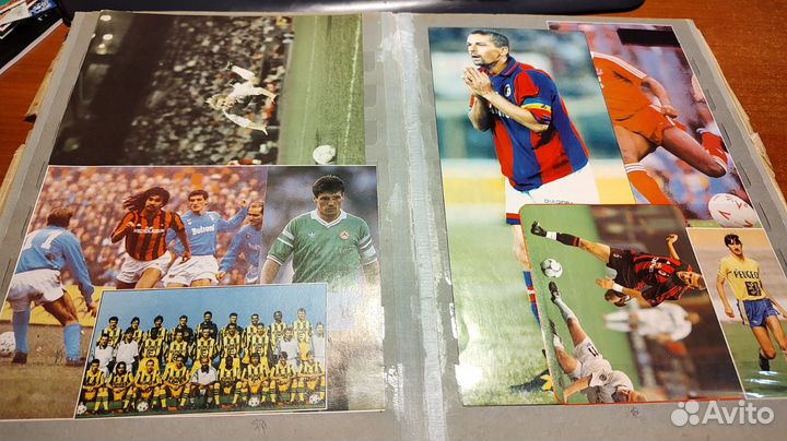 Альбом с футбольными фото