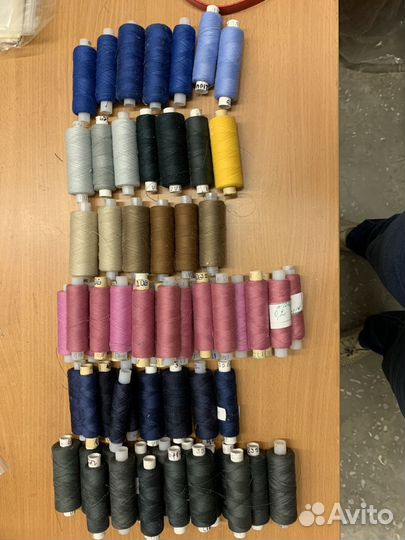 Нитки швейные