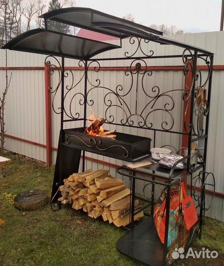 Мангал лофт