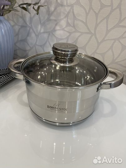 Набор кастрюль новый