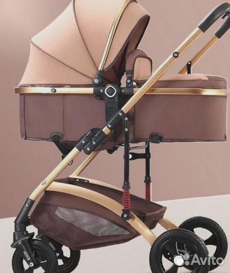 Коляска 3 в 1 с защитой от дождя и снега