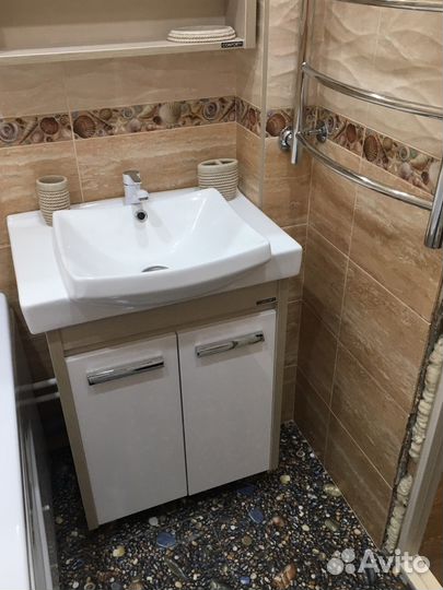 Качественный ремонт ванной с туалетом