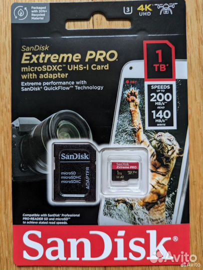 SanDisk Extreme Pro 1тб MicroSD