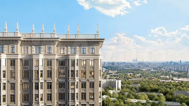 2-к. квартира, 77,6 м², 23/26 эт.