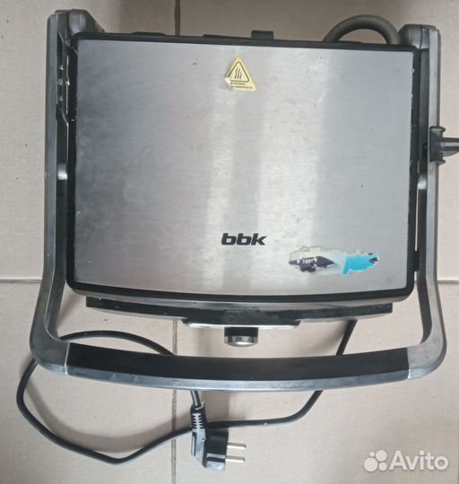 Электрогриль BBK BEG2001 Black/Silver