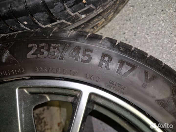 Колеса Continental Premium Contact 6, диски кс699