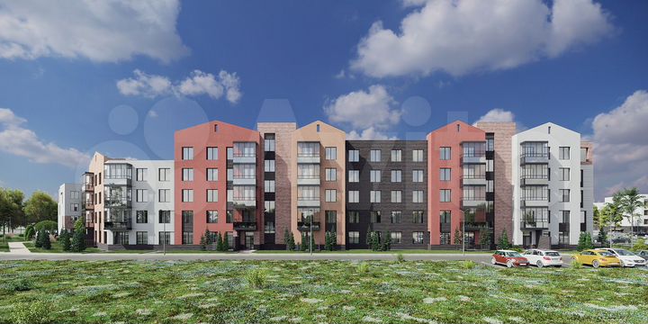 3-к. квартира, 97,8 м², 3/5 эт.