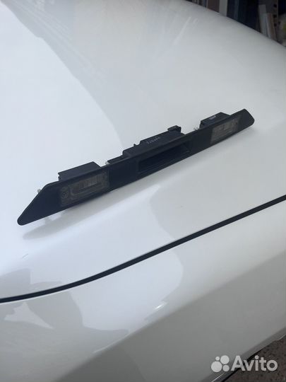 Подсветка номера, кнопка багажника Q7, блок audi