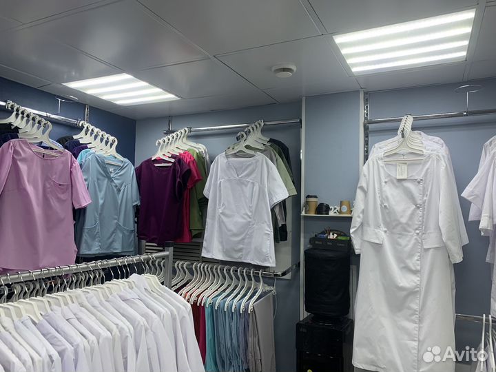 Продам перспективный магазин одежды для врачей