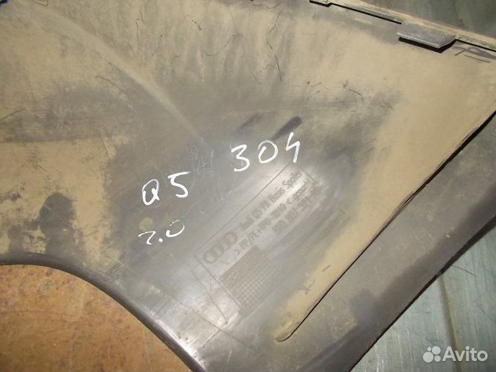 Спойлер бампера задний Audi Q5 8R 2008-2016