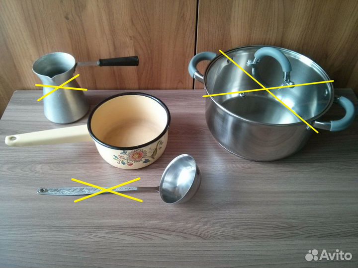 Ковш эмалированный