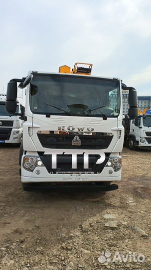 Бортовой грузовик Howo T5G с КМУ JUNТОN, 2024