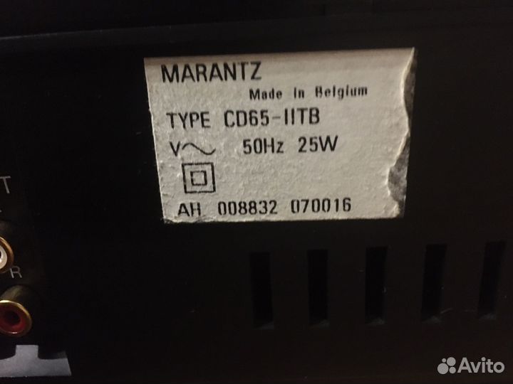 Сд проигрыватель Marantz 65-2 SE