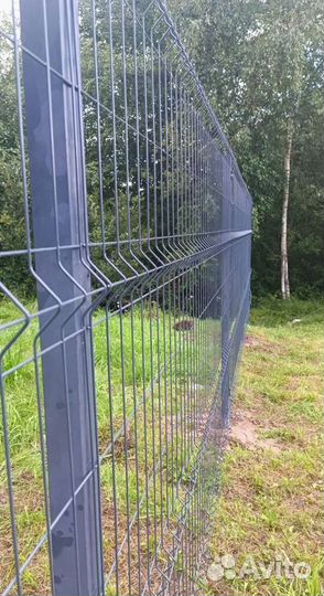 Забор из 3D сетки