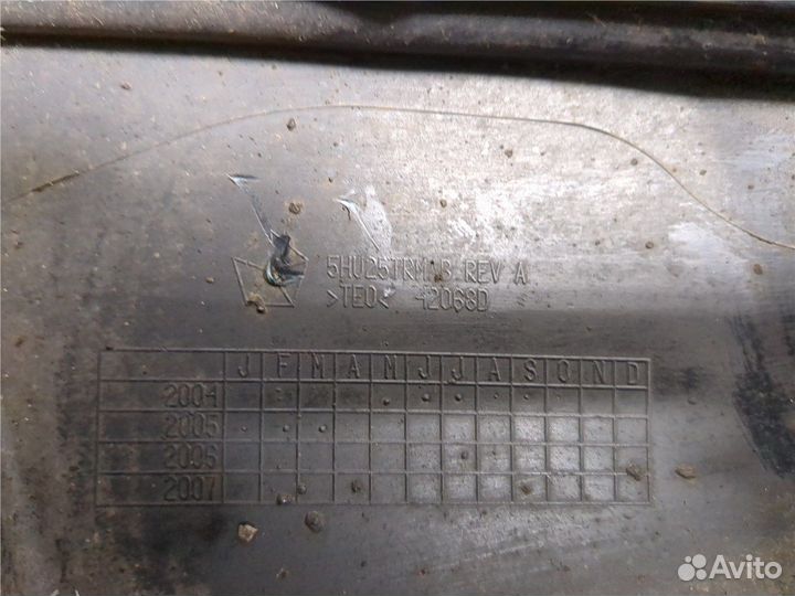 Накладка на порог Jeep Grand Cherokee, 2005